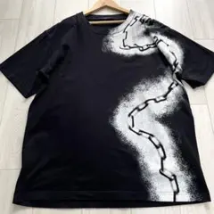 期間限定sale超美品◆超希少◆ルイ・ヴィトン◆スプレーチェーンTシャツ ◆XL 期間限定sale超美品◇超希少◇ルイ・ヴィトン◇スプレーチェーンT