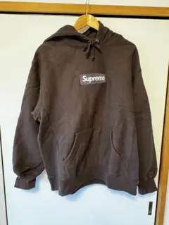 シュプリーム ボックスロゴ パーカー ブラウン 2003 Supreme - supreme ボックスロゴパーカー ブラウンの通販 by