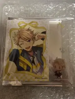 あんスタ 10周年展示会 朱桜司 鳴上嵐 朔間凛月 ミニブロマイド＆硬質カード あんさんぶるスターズ あんスタ 10周年 展示会 ミニブロマイド＆硬質