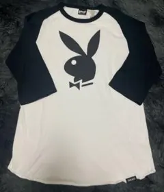 SCHOTT ショット　PLAYBOY プレイボーイ 五部袖　Tシャツ　メンズ