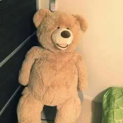 コストコのクマのぬいぐるみ135cm