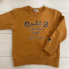 DOUBLE B(ミキハウス)トレーナー　100cm