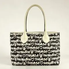 Samantha Thavasa スクリッタ キャンバストートバッグ A4 総柄のサムネイル