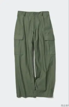 ユニクロワイドストレートカーゴパンツXL
