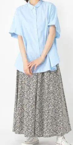 studioCLIP ボタニカルダイシャツ