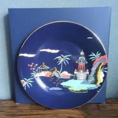新品未使用 WEDGWOOD ワンダーラスト ブルーパゴダ スクエアトレイ 角