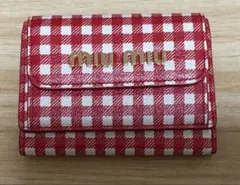 2026年最新】miumiuギンガムチェックの人気アイテム - メルカリ