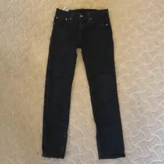 Levi's 511　ブラックデニム　W28 L32