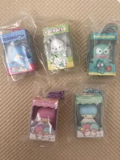 サンリオキャラクターズ　ボックスフィギュアコレクション　5点セット