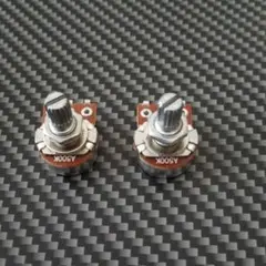 ２個セット　エレキギター　ボリューム、トーンポットA500Kショートシャフトのサムネイル