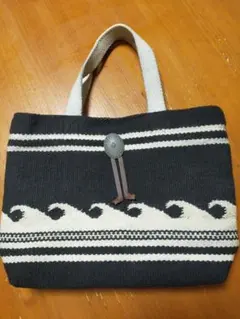 波模様トートバッグ ハワイ