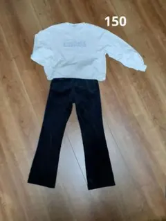 GLOBAL WORK　長袖カットソー　150 GUパンツ150 セット売り