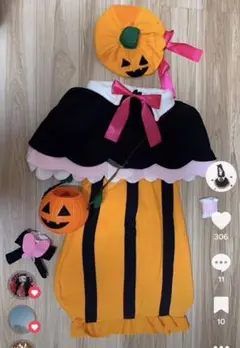 ハロウィン 2021 栗花落カナヲ コスプレ 衣装 鬼滅の刃