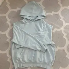 WEGO ライトブルー フード付きパーカー