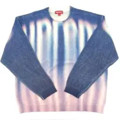 Supreme Blurred Logo Sweater "Blue"のサムネイル