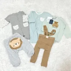 【新品含む】ベビー服まとめ売り プティマイン cottoli ロンパース 長袖