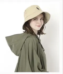 美品　POLO RALPH LAUREN ツイルレインハット　バケットハットのサムネイル