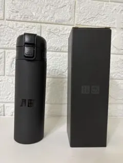 UNIQLO ユニクロ ワンタッチステンレスボトル 水筒 ブラック　330mlのサムネイル
