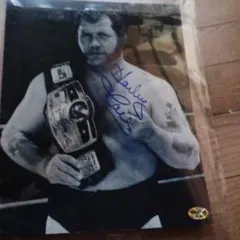 ハーレー・レイス　直筆 サイン入り写真