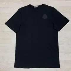 新品同様］モンクレール レディース ワンポイント Tシャツ ブラック 