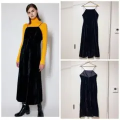新品✴︎完売品✴︎BLACK BY MOUSSY✴︎ベロアロングワンピース 新品✴︎完売品✴︎BLACK BY MOUSSY✴︎ベロアロングワンピース
