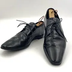 プラダ プレーントゥ メンズ ビジネスシューズ ドレスシューズ 黒 27cmのサムネイル