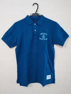 ✨美品✨BLUE BLUE ポロシャツ ブルー系　Mサイズのサムネイル