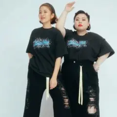 10 TEN YOPPY×渡辺直美 カラーダメージデニム 3サイズ | Mercari