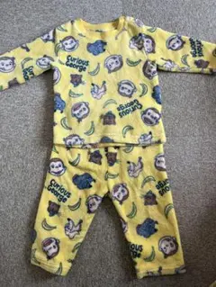 おさるのジョージ　フリース　パジャマ