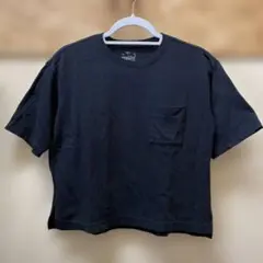 無印良品　Tシャツ　黒　MーLサイズ
