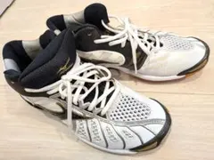 MIZUNO バレーボールシューズ ホワイト ブラックのサムネイル