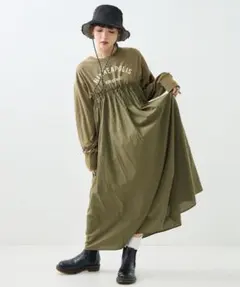 ウエスト ドローコード 切替ワンピース6,996円