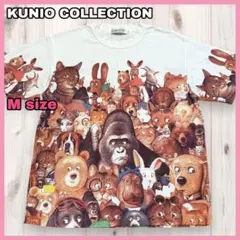 美品【KUNIO COLLECTION】クニオコレクション Tシャツ アニマル柄