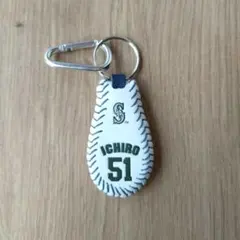 イチローキーホルダー 51 シアトルマリナーズ　ボール型のサムネイル