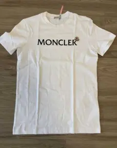 MONCLER（モンクレール）Tシャツ クルーネック 半袖 ホワイト　サイズXS