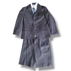 フォーマルスーツ 110cm ストライプ柄 5点セット 卒業式 入学式