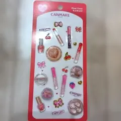 CANMAKE TOKYO　ぷっくりステッカー　レッド＆ピンク　おすそ分け