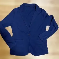 ノーカラー テーラードジャケット