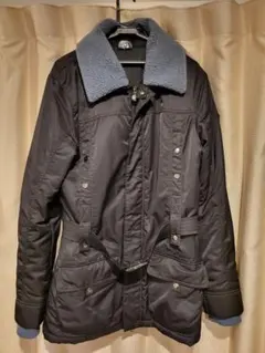 EA7 Emporio Armani ブラックミリタリージャケット