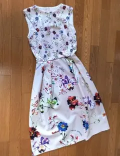 専用☆イギリス製☆花柄☆春色ワンピース/ピンク