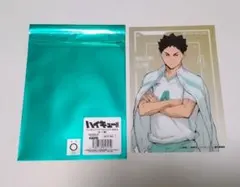 岩泉一 SMILE BASE CAFE クリアブロマイド ハイキュー