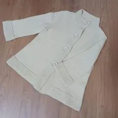 GEORGES RECH ベージュ色 ニットカーディガン　ジャケット