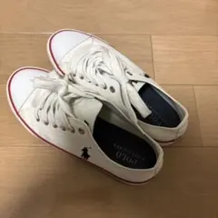 ☆ポロラルフローレン☆Polo Ralph Lauren ホワイト スニーカー