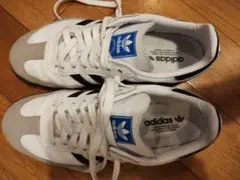 adidas sambaOG ホワイト ブラック 23.5