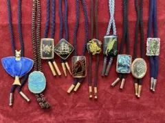 ユニークデザイン ループタイ 10本セット