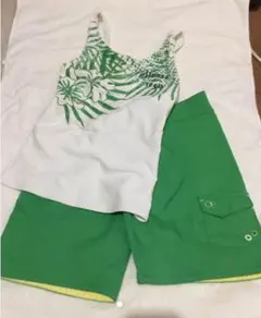 値下げ‼️OP 水着ボトムスのみ  緑/黄