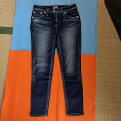 RODEO CROWNS スキニージーンズ ダークブルー