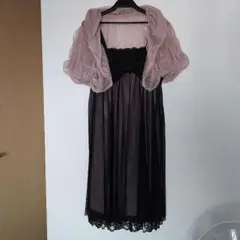 パーティドレス&ボレロ 二点セット 結婚式
