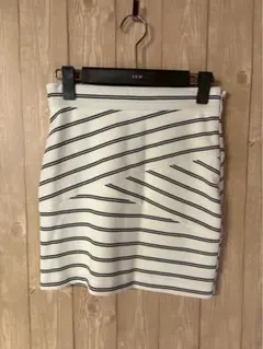 【9988】LIP SERVICE ストライプ タイトスカート　サイズ3