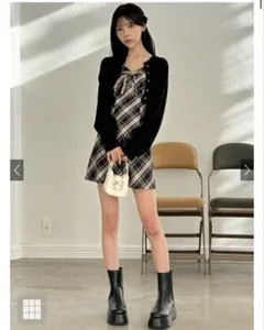 キャミ ミニワンピース